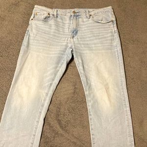 AMERICAN EAGLE MENS SIZE LARGE/36 SLIM FIT JEANS